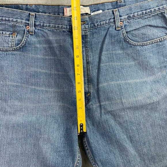 Vintage Levis 569 Jeans Men 44x26 Loose Straight Fit Blue Denim Y2K 2004 Relaxed - Picture 8 of 13